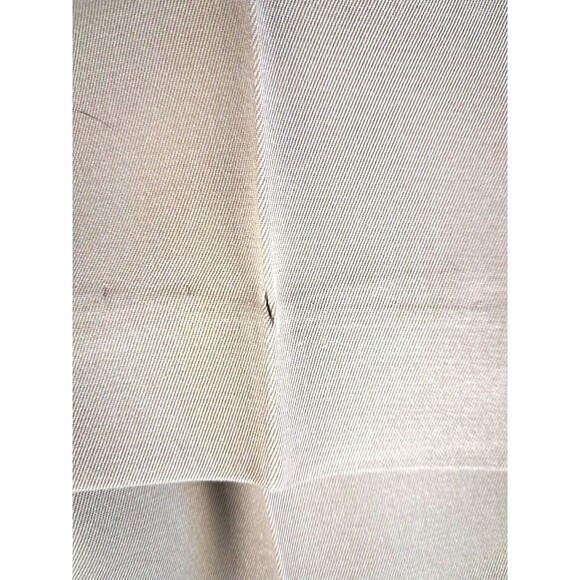 L.L. Bean Men’s Dress Pants 40x28 Tan Relaxed Fit 100% Polyester Pleated Front - Picture 13 of 16